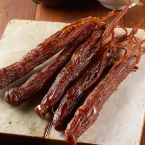 медовые цукаты с красным корейским женьшенем 4-5лет, корень, 30 г