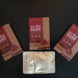 Медовые цукаты с Красным корейским женьшенем 4-х лет слайсы 20г