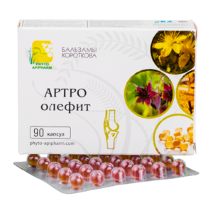 Бальзам масляный Артро-олефит бальзамы Короткова