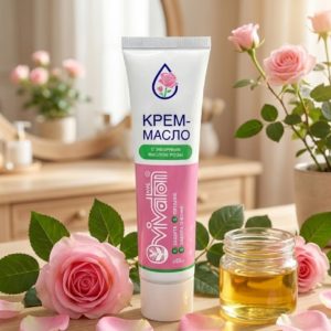 Крем-масло с розой Виватон 50 мл фото упаковки