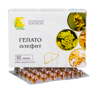Бальзам масляный Гепато-олефит бальзамы Короткова