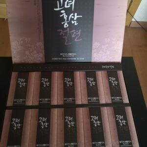 Медовые цукаты красный корейский женьшень 4лет,слайсы,200г,КОРЁ,Тэдон