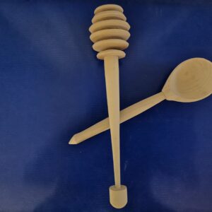 сувенирная ложка для меда из липы малая