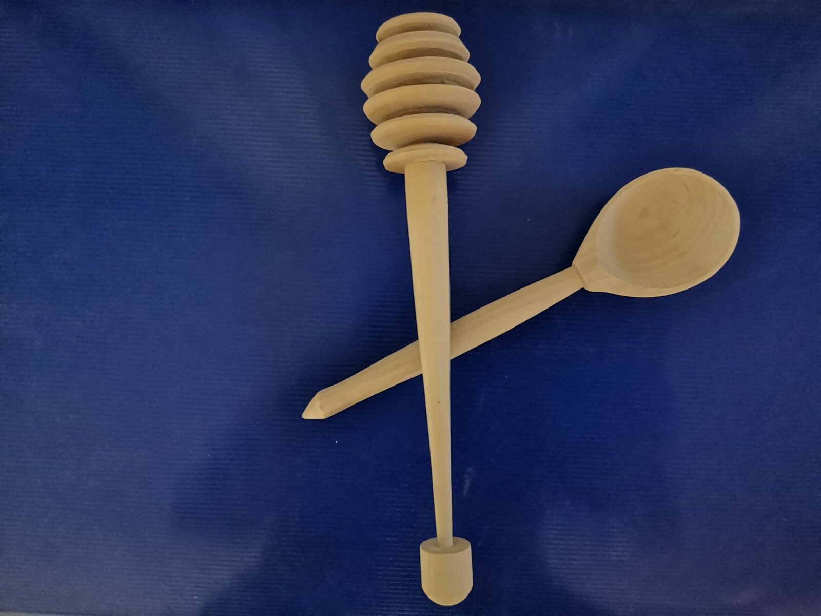 сувенирная ложка для меда из липы малая