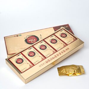 Дзен-слайсы с медом из красного женьшеня 200 г (5х20г) Корея