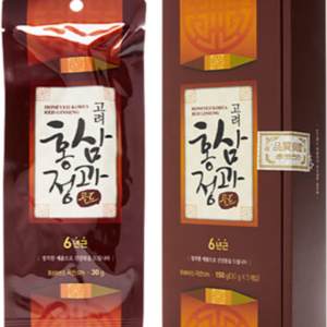 Медовые цукаты с Красным корейским женьшенем 6 лет, КОРНИ,150г