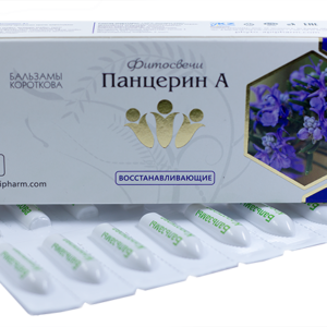 Фитосвечи Панцерин А бальзамы Короткова