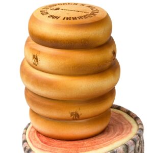 сувенирный бочонок для меда из липы, улей