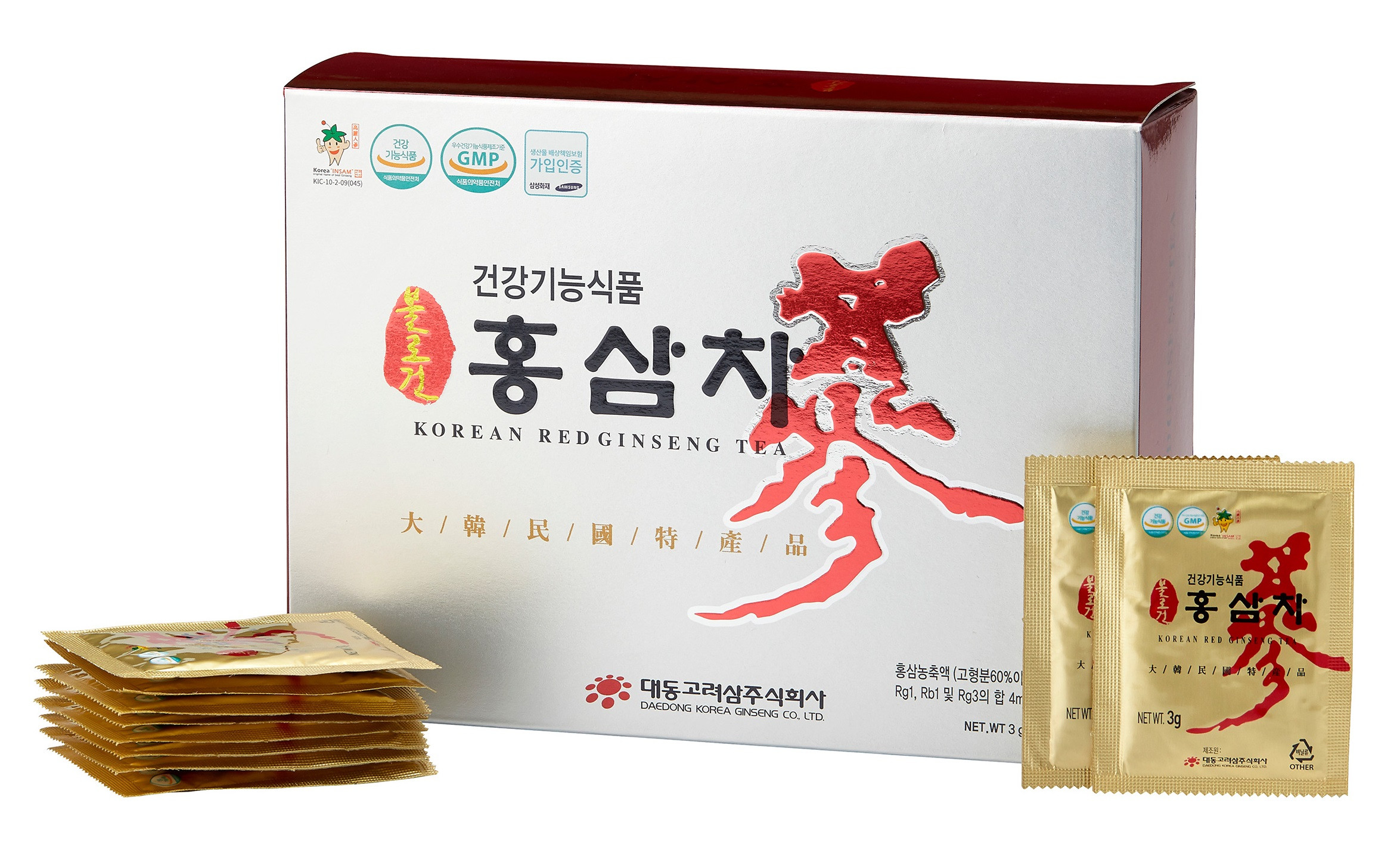 ЖЕНЬШЕНЕВЫЙ ЧАЙ растворимый с красным корейским женьшенем — изображение 2