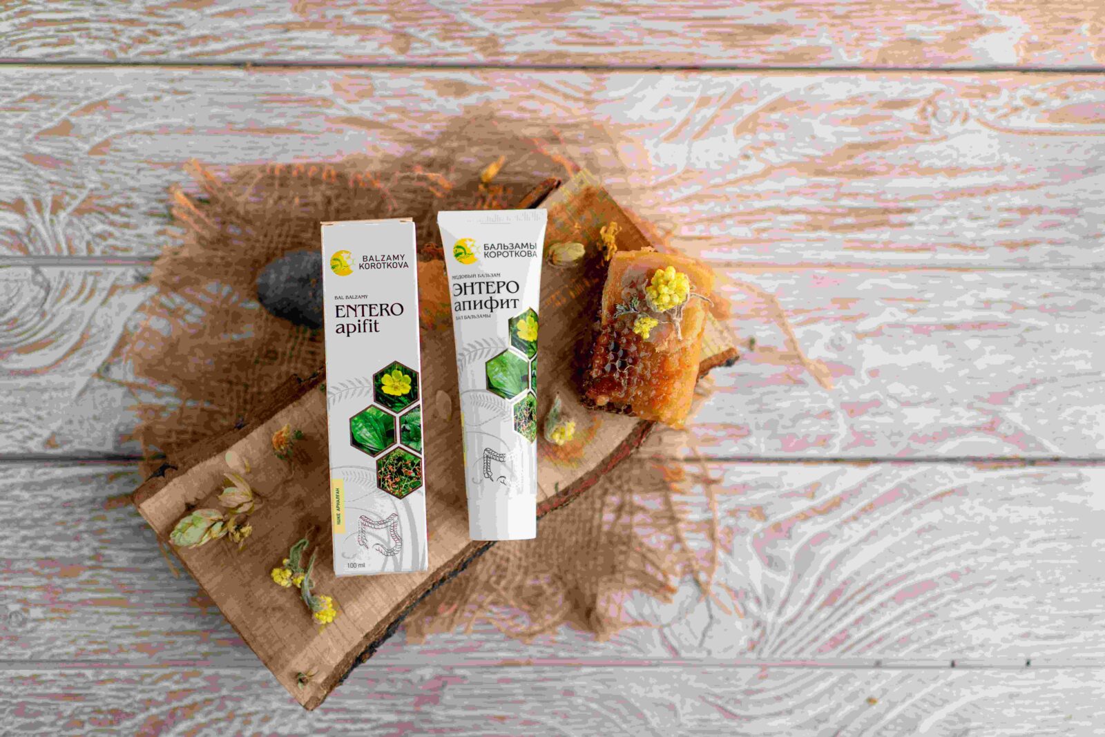 Бальзам медовый Энтеро-Апифит бальзамы Короткова