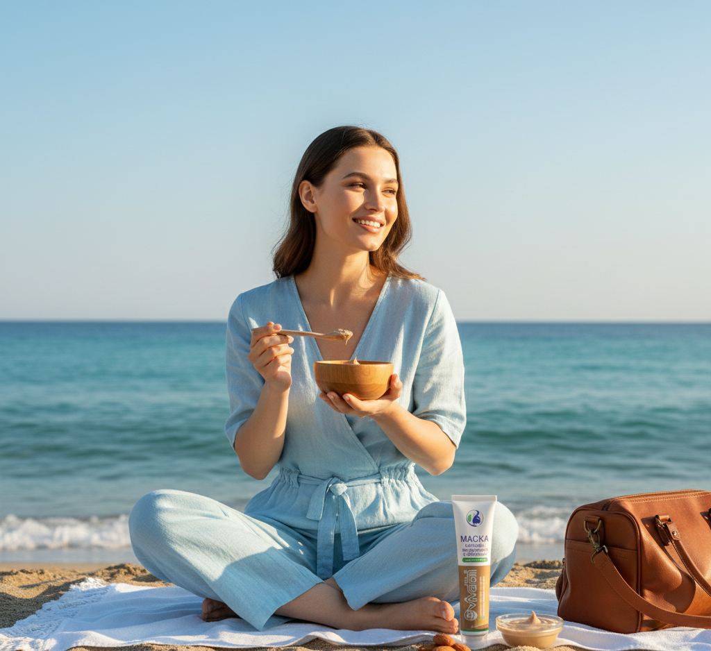 Маска «ВИВАТОН» с орехово-миндальными отрубями, 125 мл — изображение 2