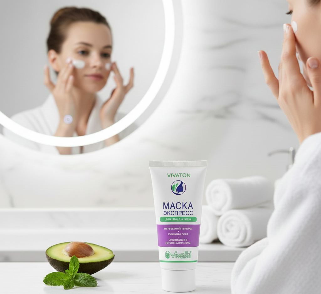 Экспресс-маска «Виватон» (50 мл) — Мгновенное преображение — изображение 2