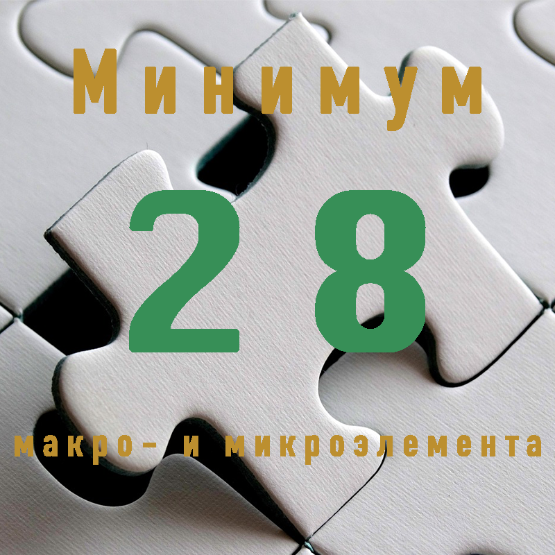 Минералограмма "Минимум" 28 макро - и микроэлемента