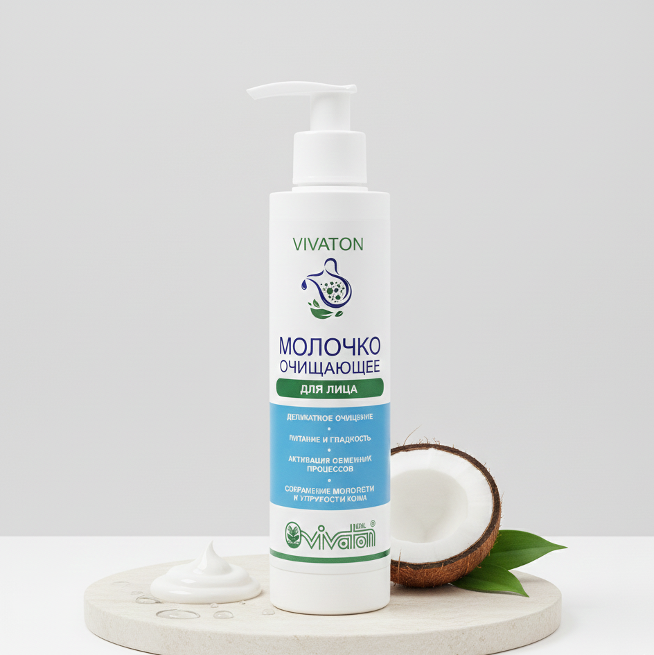 Молочко очищающее Виватон 200 мл