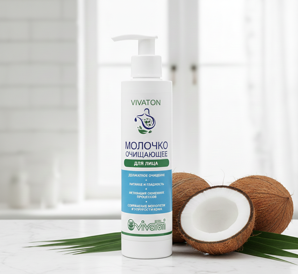 Молочко очищающее «Виватон» (200 мл) — изображение 2