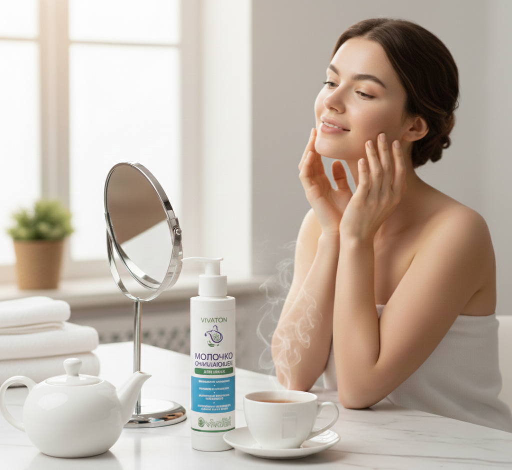 Молочко очищающее «Виватон» (200 мл) — изображение 5