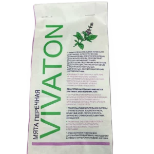 Мята перечная Виватон 50 г упаковка лекарственного сбора