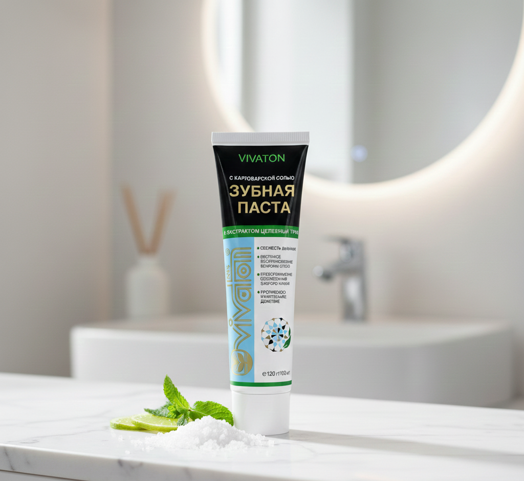 Отбеливающая зубная паста Виватон