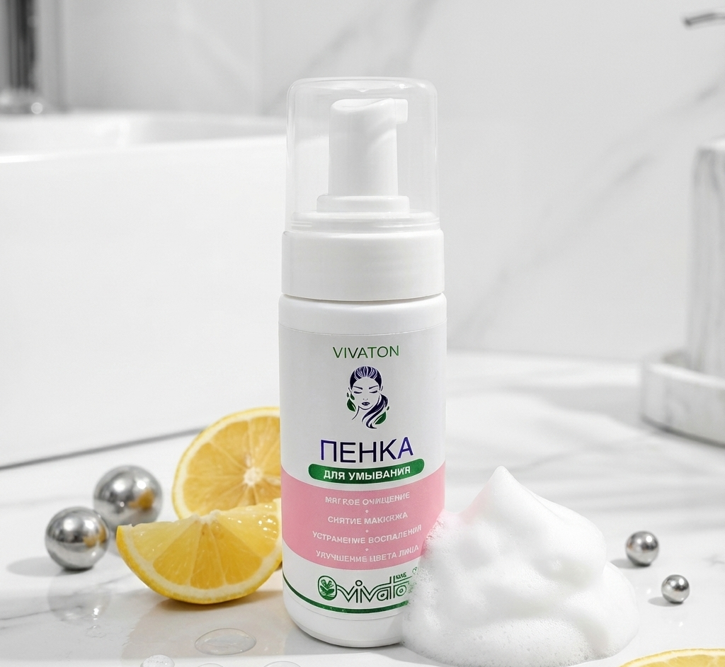 Пенка для умывания Виватон 125 мл