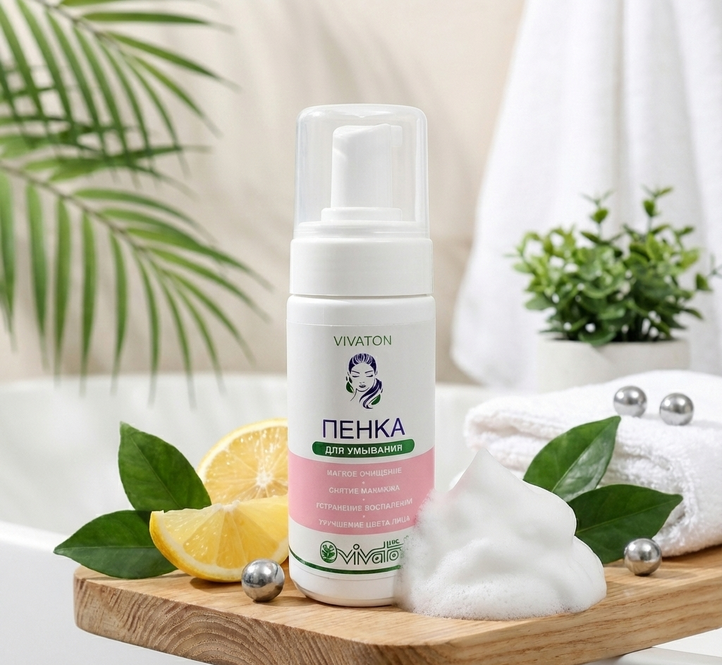 Пенка для умывания «Виватон» (125 мл) — изображение 2