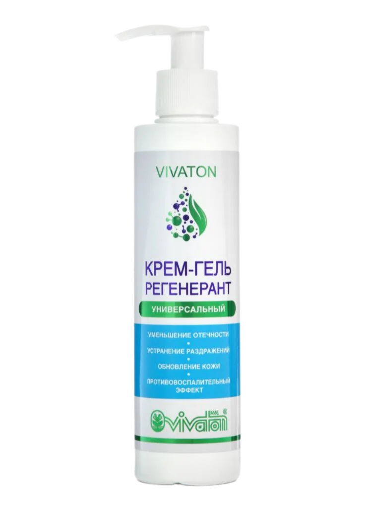 Крем-гель регенерант Виватон 200 мл флакон для лица и тела